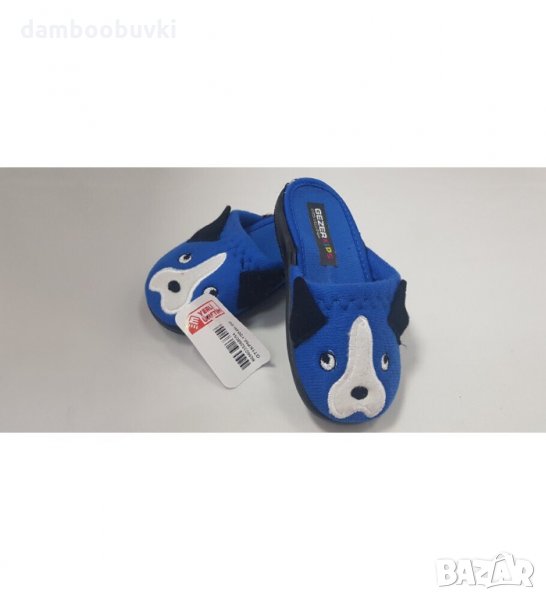 Детски чехли синьо куче 25/29, снимка 1