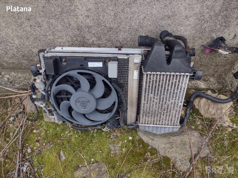 Пакет радиатори и вентилатори за Opel Astra H 1,7 CDTI, снимка 1