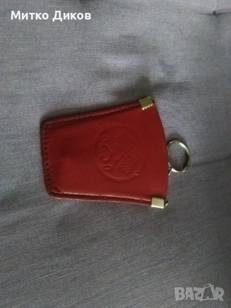 Калъвче за ключове ново естествена кожа старт флагчета Формула -1, снимка 1