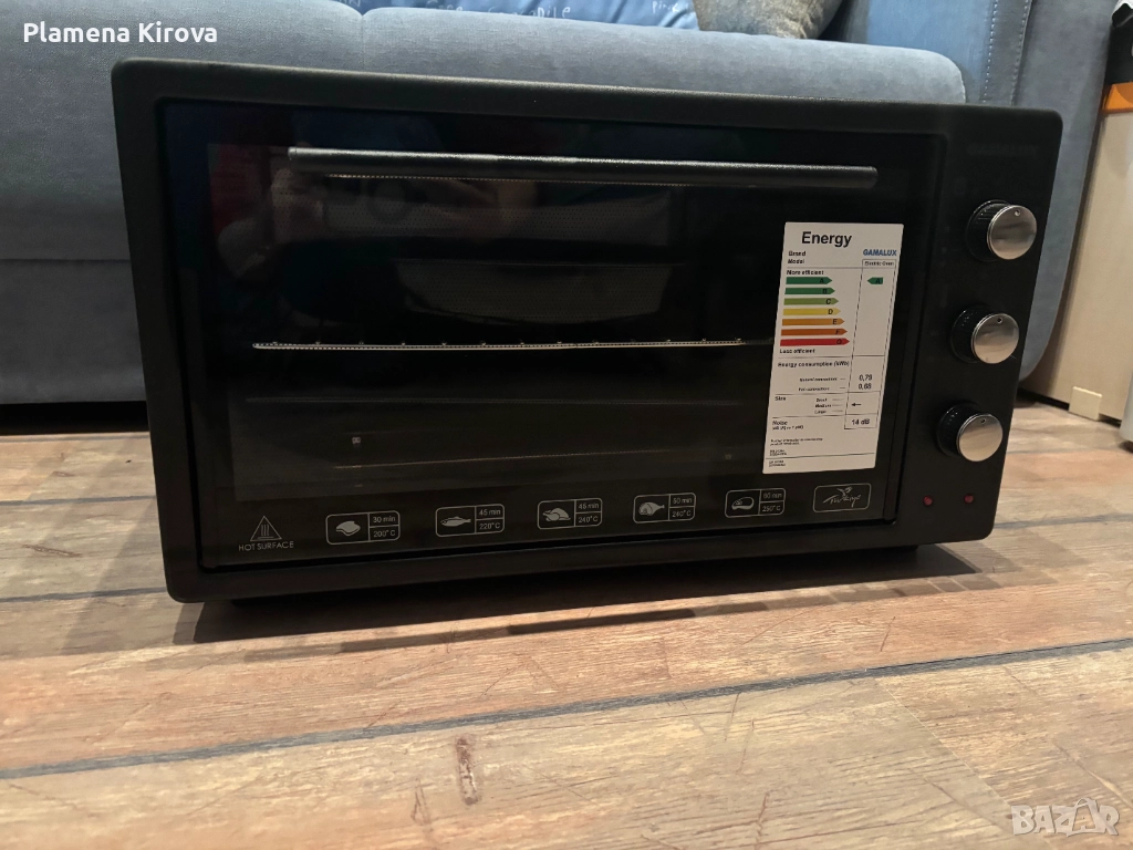 Ел. фурна GAMALUX (45 литра) НОВА, снимка 1