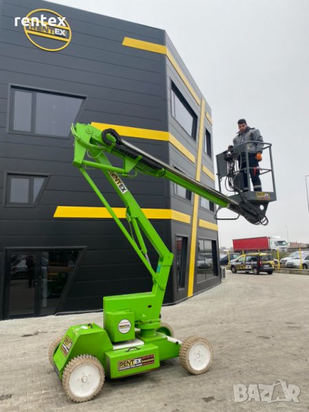 Артикулираща вишка 12,14 м Nifty Дизел,Електро Под НАЕМ от Рентек София , снимка 1