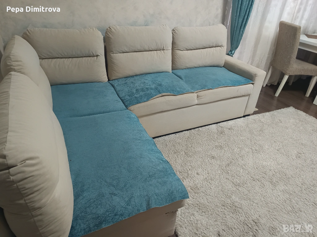 Голям Холов ъгъл / диван, снимка 1