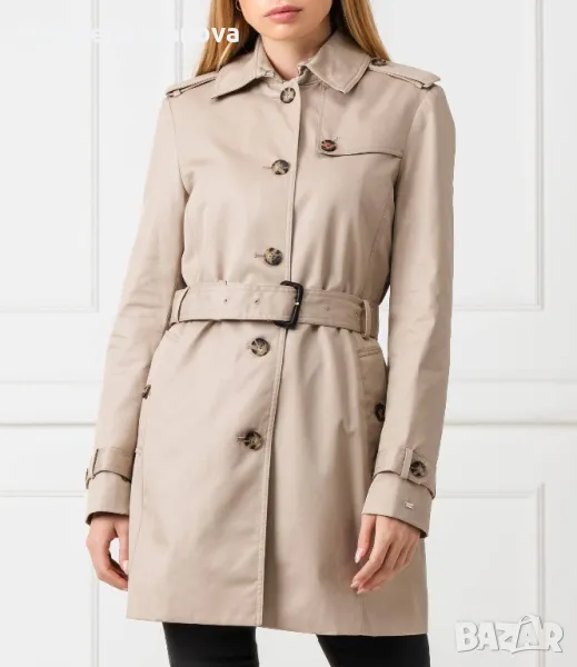 Tommy Hilfiger  Шлифер/тренчкот Heritage single brea, снимка 1