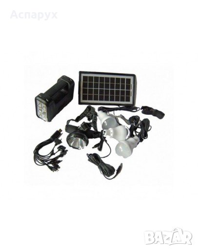 Соларна осветително-зарядна система GD Light GD-8007, снимка 1