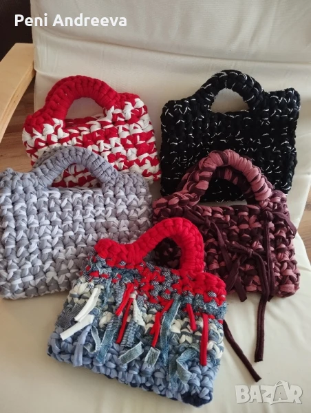 Плетени малки чанти, снимка 1
