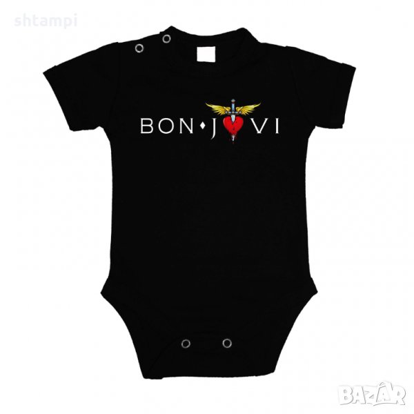 Бебешко боди Bon Jovi 4, снимка 1