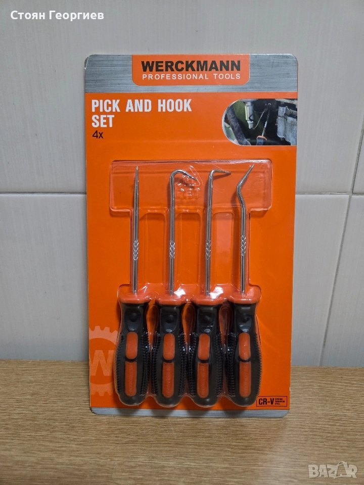 Комплект инструменти Werckmann,4 части, снимка 1