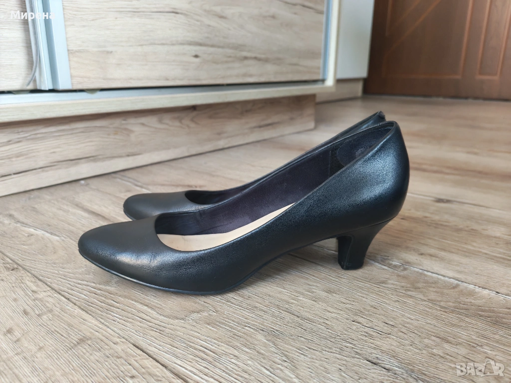 Дамски обувки изцяло от естествена кожа 38 номер, снимка 1