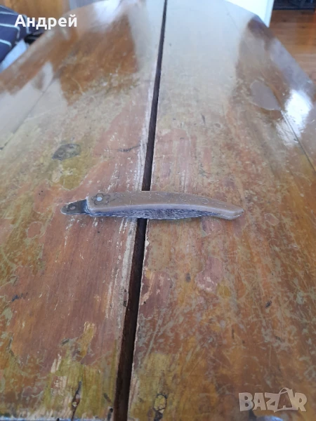 Стар джобен нож,ножче,ножка #123, снимка 1