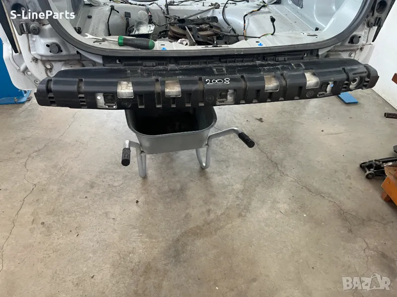 Оригинална греда основа задна броня Peugeot Пежо 2008 Facelift Фейслифт pejo , снимка 1