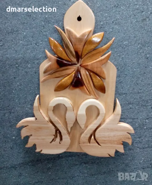 Дървена декорация ALE44, снимка 1