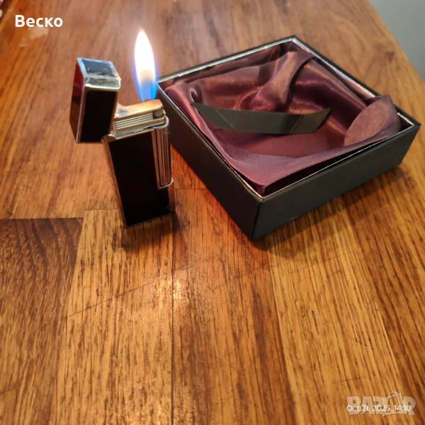 Метална запалка с газ., снимка 1