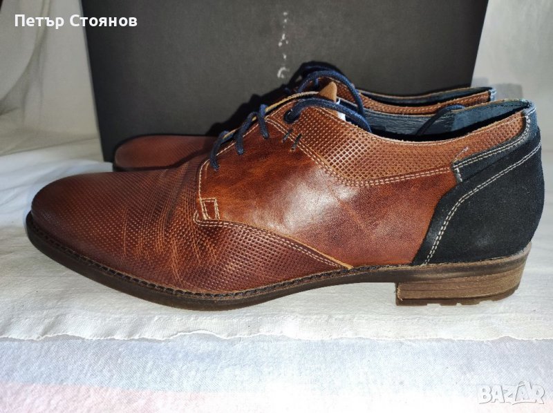 Стилни мъжки официални обувки от естествена кожа Oliver Jacob №43, снимка 1