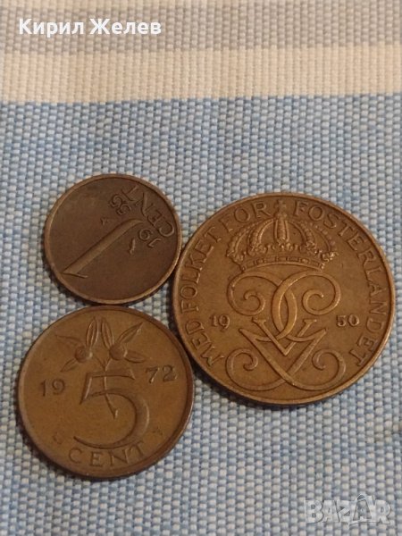 Три монети стари редки ФИНЛАНДИЯ, НЕДЕРЛАНДИЯ ЗА КОЛЕКЦИЯ ДЕКОРАЦИЯ 30324, снимка 1