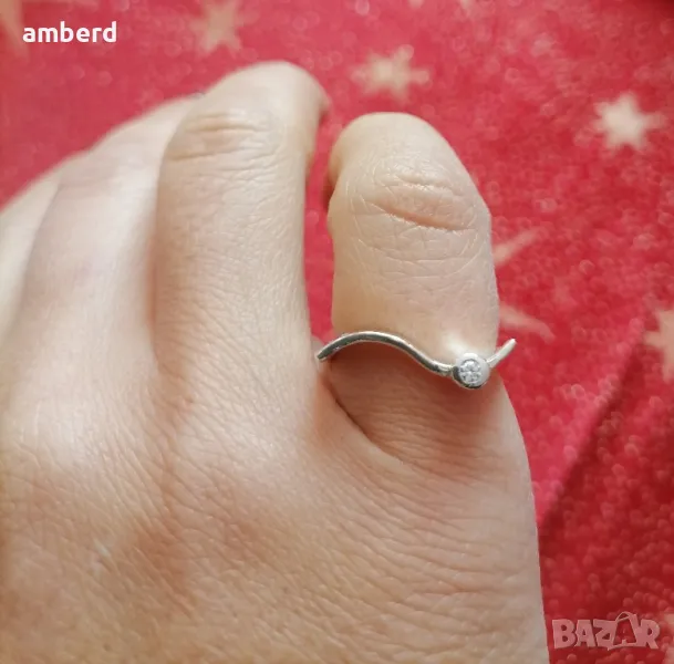 Страхотен сребърен пръстен - модел KR033, снимка 1