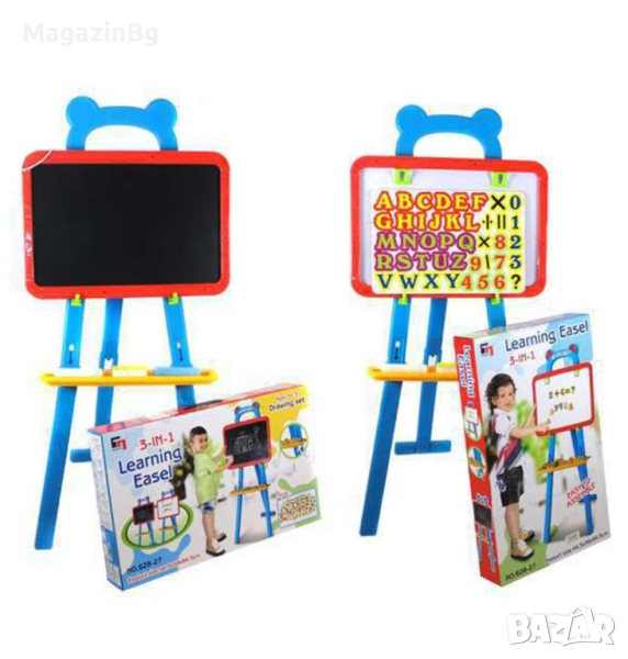 Детски статив за рисуване Toys Двустранен Дъска 

, снимка 1