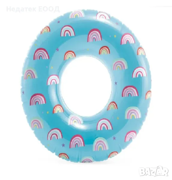 Детски пояс за плуване, Дъга,  Ø81см., снимка 1