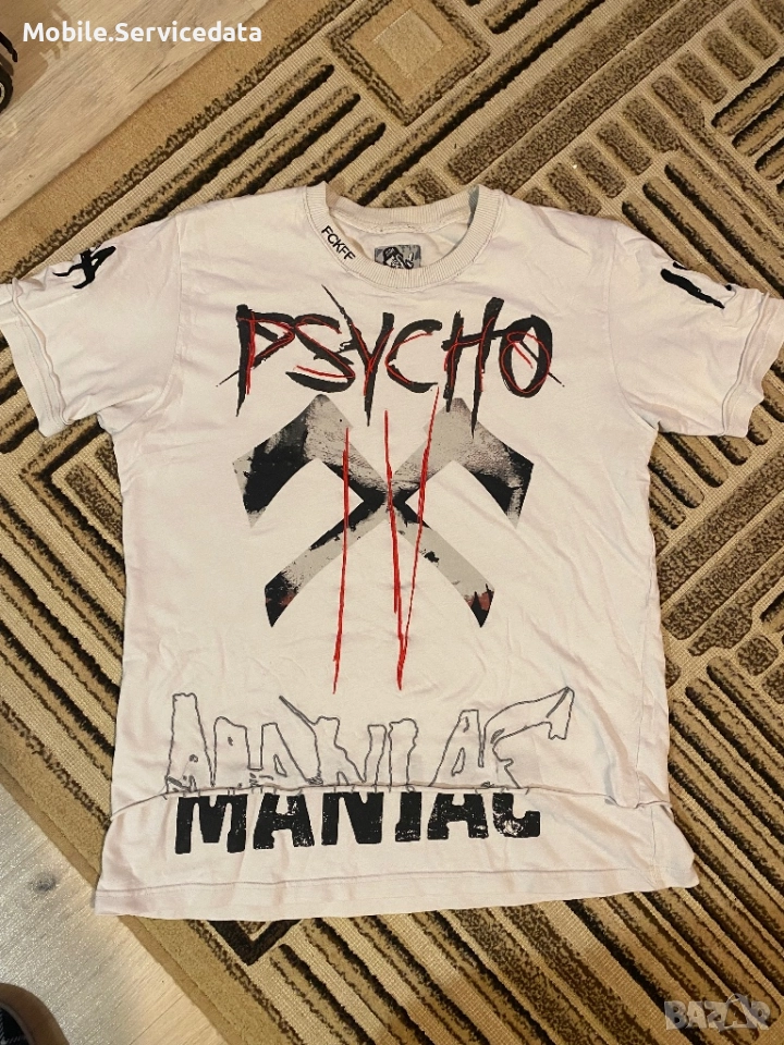 Мъжка тениска TEAM LUDA PSYCHO – размер M | чисто нова, снимка 1