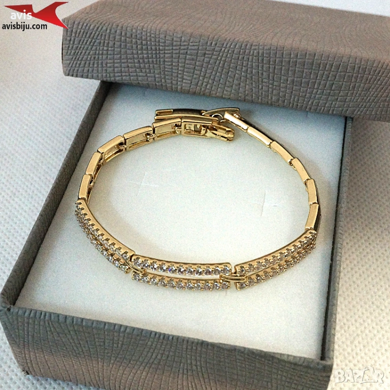 Гривна с 14К златно покритие 234842, снимка 1