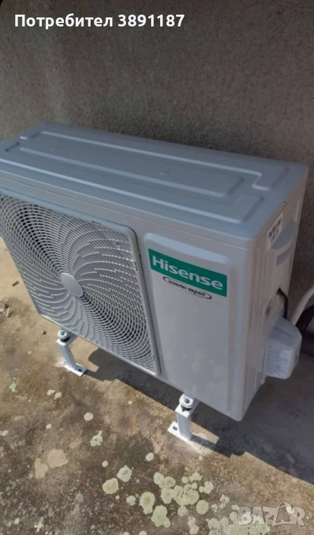 CA70BT1AG/CA70BT1AW hisense на две години за части, снимка 1