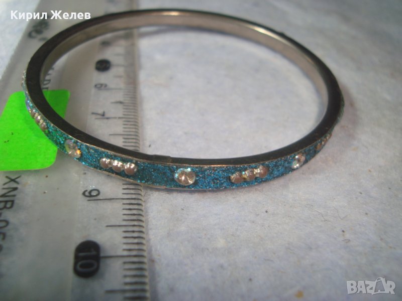 КРАСИВА СРЕБРИСТА АРТ ГРИВНА от БЛАГОРОДНА НЕРЪЖДАЕМА СТОМАНА 31346, снимка 1