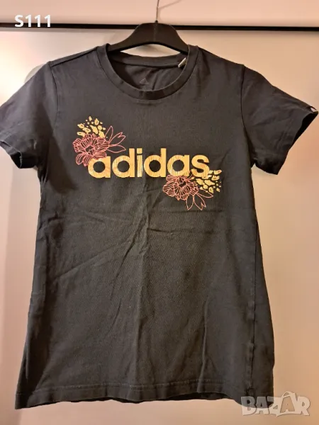 Дамска оригинална тениска Adidas с къс ръкав, размер S, снимка 1