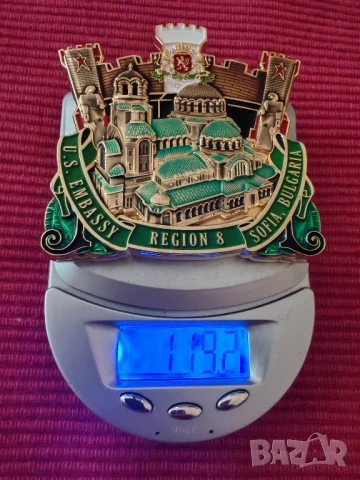 Отряд за морска охрана на USMC MSG София България Challenge Coin. , снимка 8 - Колекции - 50550228