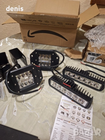 Лед халогени за кола, снимка 3 - Аксесоари и консумативи - 52788258