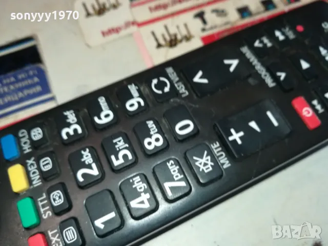 PANASONIC TV REMOTE-ВНОС SWISS 1102250932, снимка 7 - Дистанционни - 49072594