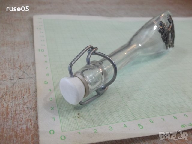 Шише с порцеланова клапа за затваряне и метална апликация, снимка 11 - Други ценни предмети - 33715070
