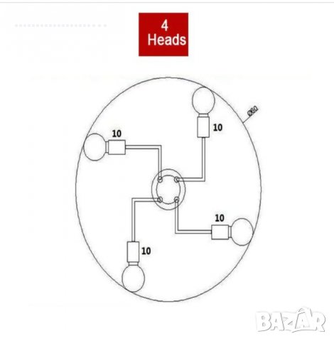 Арт полилей - Осветителни тела, снимка 6 - Лампи за таван - 35631897
