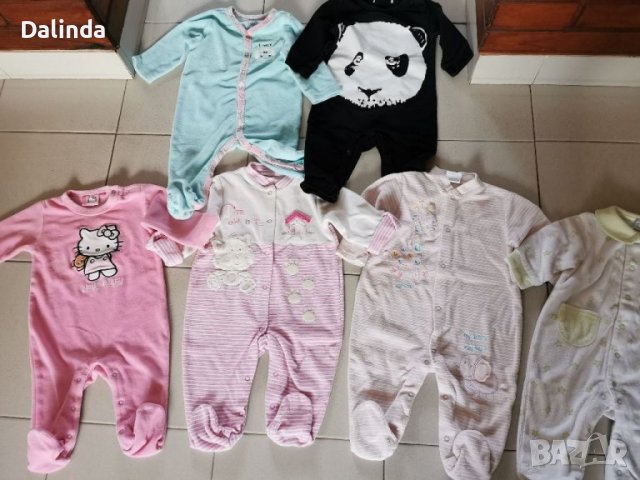 Плюшени и топлички гащеризончета , снимка 4 - Бебешки гащеризони - 39448463