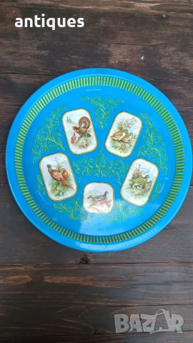 Стара метална табла от соц-а - Made in Czechoslovakia