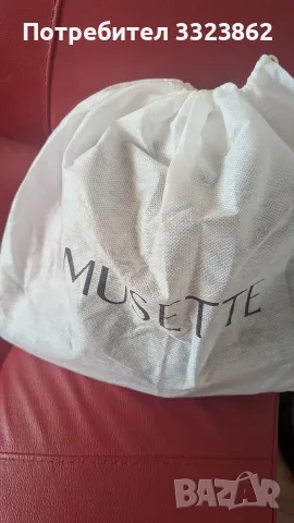 Дамска чанта от естествена кожа Musette , снимка 9 - Чанти - 56155255