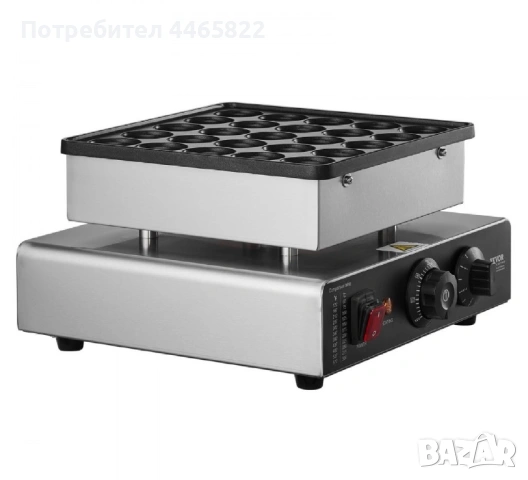 Професионална машина за мини палачинки, снимка 4 - Друго търговско оборудване - 54319473