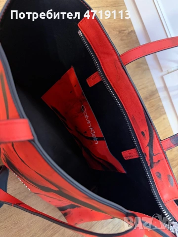 Оригинална нова чанта Calvin Klein , снимка 3 - Чанти - 53251765