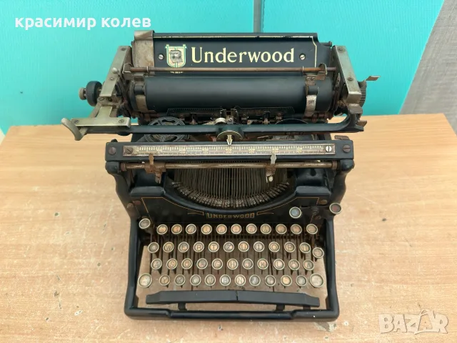 американска пишеща машина "UNDERWOOD", снимка 2 - Антикварни и старинни предмети - 56482059