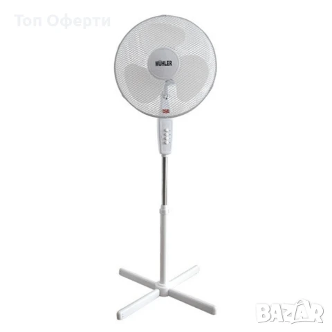 Вентилатор на стойка 16''Muhler, 40W, снимка 1