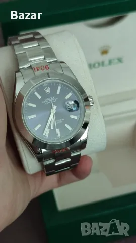 Rolex Datejust Автоматичен Самонавиващ Се Механизъм Automatic Watch Ролекс , снимка 6 - Мъжки - 47788592