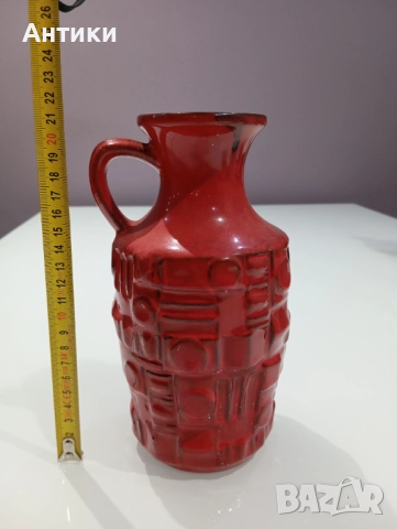 Керамична кана Винтидж стара, снимка 3 - Вази - 52527488