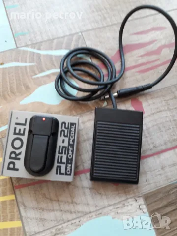 Proel PFS 22 ON/OFF Pedal-Цена 30лв. Start/Stop Pedal/пластмасов-правен/ - Цена 15лв. Start/Stop Ped, снимка 13 - Други - 49882548