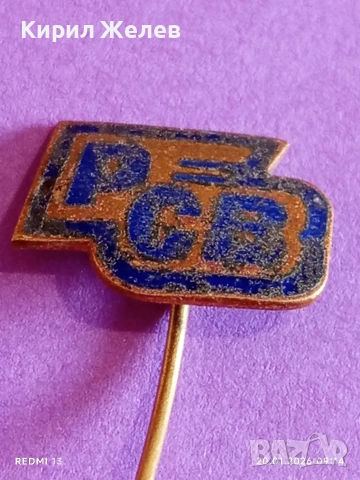 Две стари значки Ресторанти и спални вагони / Катерпилар за КОЛЕКЦИЯ 51661, снимка 3 - Колекции - 53159488