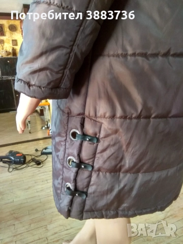 Дамско есенно-зимно дълго яке, снимка 13 - Якета - 52546439