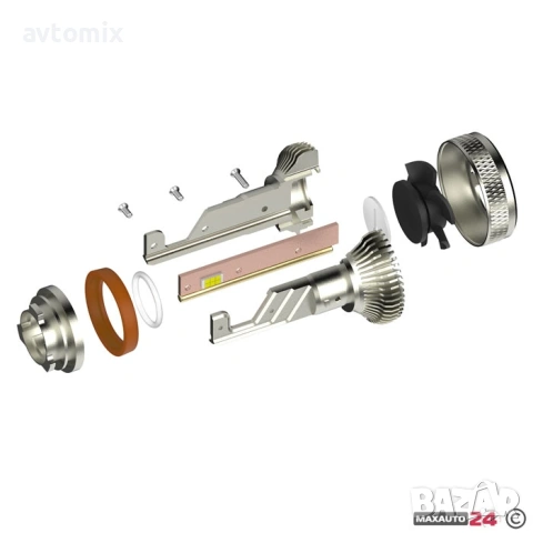 Диодни крушки H11 Мотохама 12V, снимка 2 - Аксесоари и консумативи - 54350666