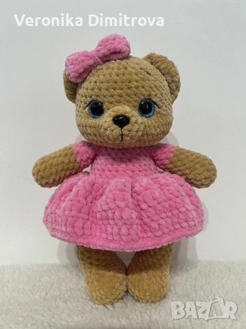 Плетено мече, снимка 3 - Плюшени играчки - 52023885