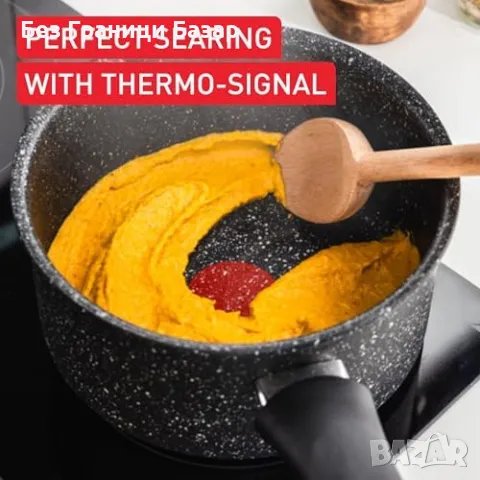 Нов Тефал тиган с капак 18 см, незалепващ, за всички котлони индукция Tefal, снимка 6 - Съдове за готвене - 47518647