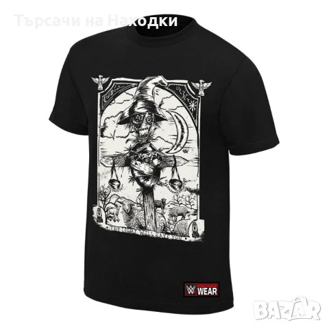 Оригинална мъжка тениска WWE Bray Wyatt Брей Уаят Illuminate Oblivion M размер Medium черна рядка 