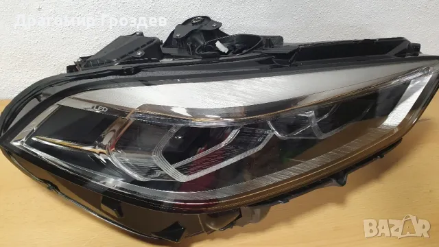 Оригинален десен FULL LED фар за BMW 1 (F40) / БМВ 1 (2019-2024), снимка 4 - Части - 50439845
