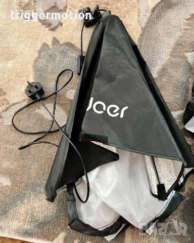 2 Х Софтбокс Лампа Andoer 70 Х 50см, 85W + Дистанционно /Фото студио /Студийно осветление, снимка 7 - Светкавици, студийно осветление - 52549983