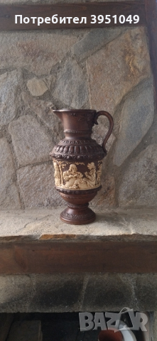 Теракотена ваза , снимка 4 - Вази - 44789149